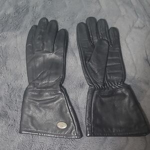 Harley-Davidson Black Leather Gloves